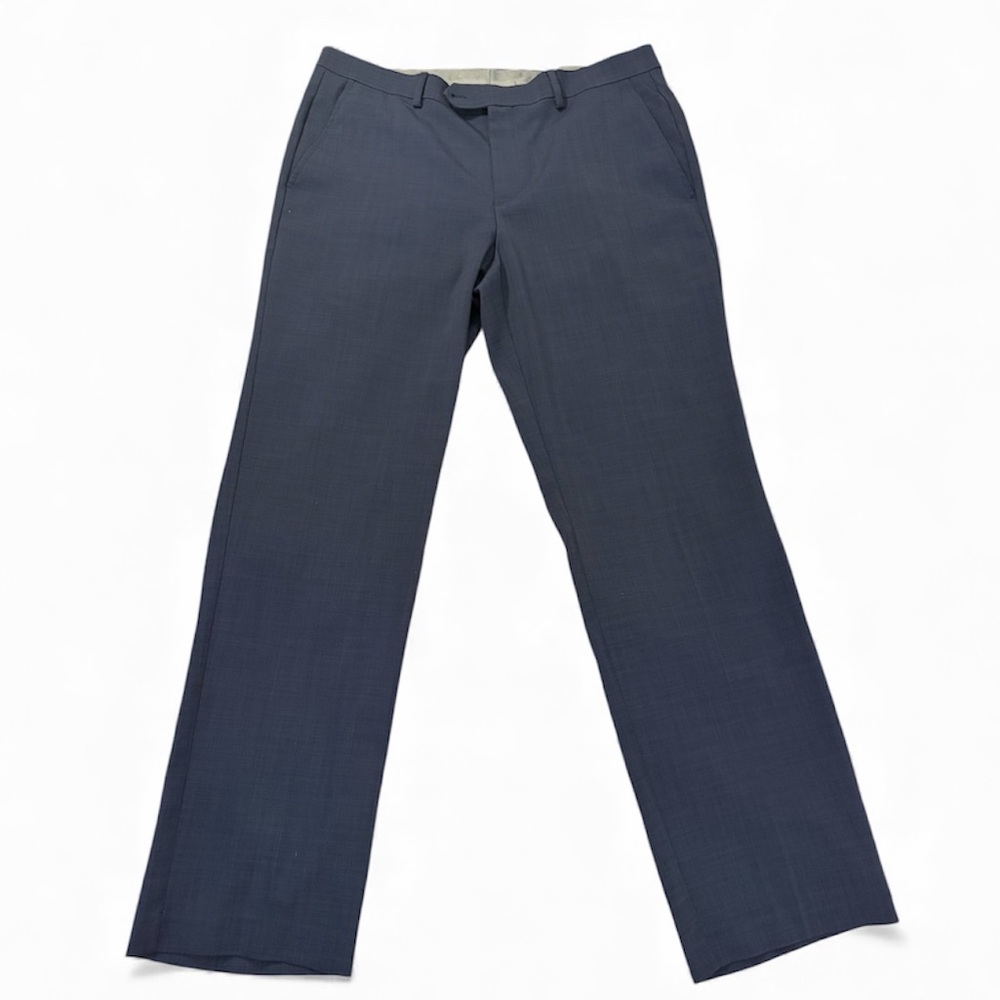 Michael Kors Men's Elegant Navy Dress Pants - Picture 5 of 16